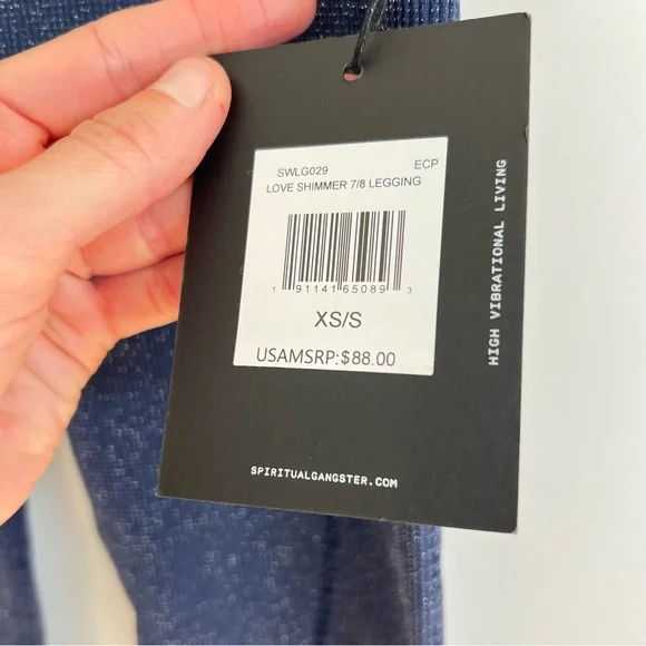 NWT Spiritual Gangster Shimmer Seamless Two Piece Set - Picture 14 of 16